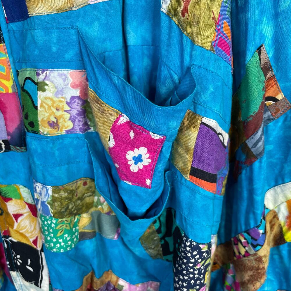 Nativewear Designs Vintage Patchwork Quilt Slouch… - image 5